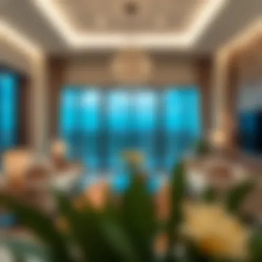 Interior Elegance at Address Fountain Views Luxurious interiors of a residence at Address Fountain Views