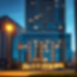 Stunning facade of Bloom Tower B showcasing modern architectural design