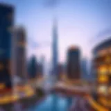 Stunning skyline of Dubai showcasing modern architecture