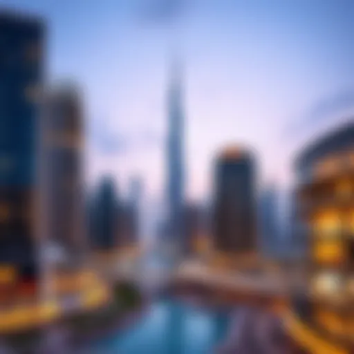 Stunning skyline of Dubai showcasing modern architecture