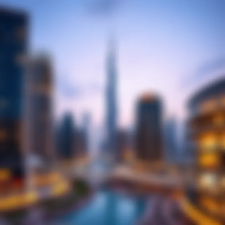 Stunning skyline of Dubai showcasing modern architecture