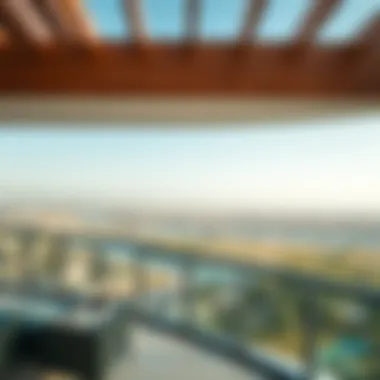 Beautiful landscape view from a balcony of Amigo Properties