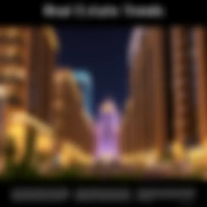 Infographic illustrating real estate trends in Barsha South