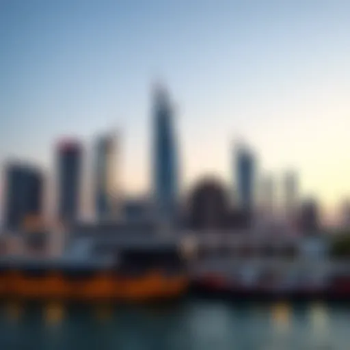 Stunning skyline of Shorooq Dubai showcasing modern architecture