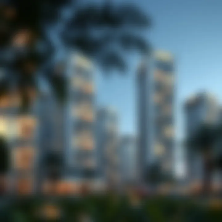 Modern urban development in Umm Hurair