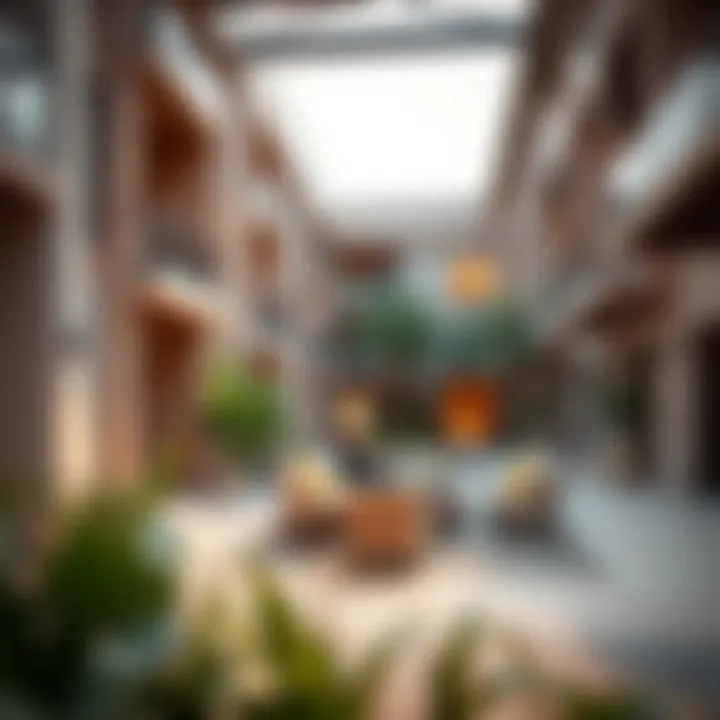 Community features of Idama housing