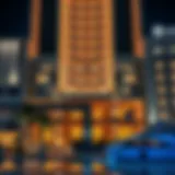 Stunning view of Liv Lux facade at Dubai Marina