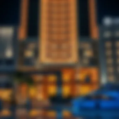 Architectural Marvel of Liv Lux Stunning view of Liv Lux facade at Dubai Marina