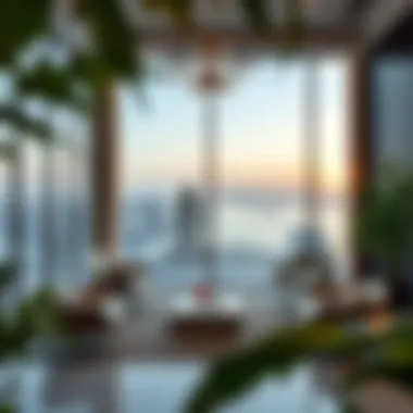 Real Estate and Holiday Impact Luxury real estate showcasing the impact of holidays in the UAE
