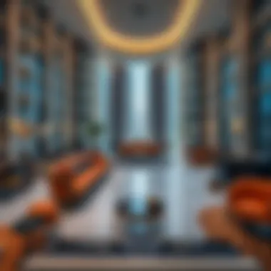 Luxury residential buildings in South Heights Al Wasl