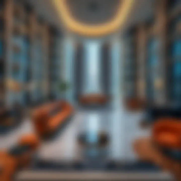 Luxury residential buildings in South Heights Al Wasl