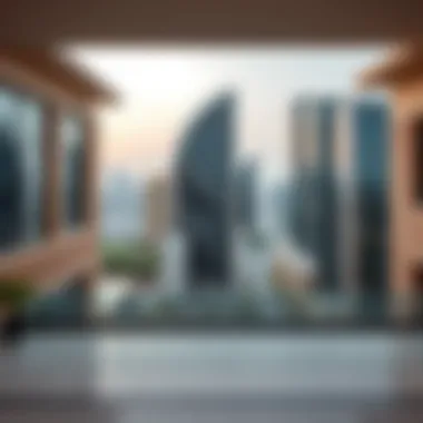 Panoramic view of South Heights Al Wasl showcasing modern architecture