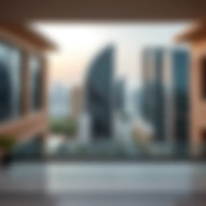 Panoramic view of South Heights Al Wasl showcasing modern architecture