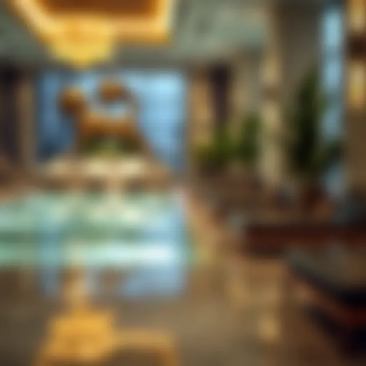 Luxurious amenities offered at The Crestmark Ellington