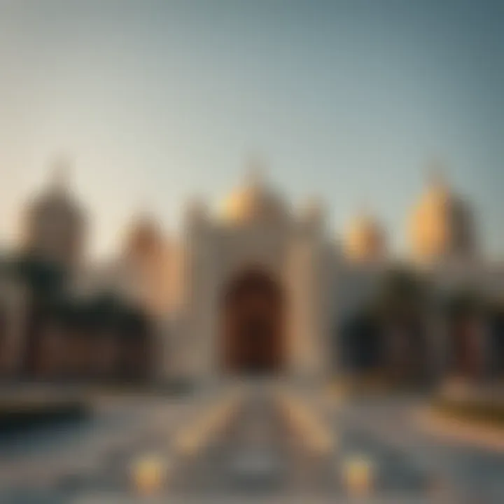 Cultural landmarks representing the heritage of Abu Dhabi