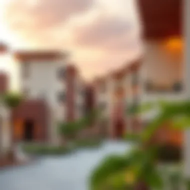 Residential Neighborhood Developments A vibrant neighborhood showcasing new residential developments and community spaces